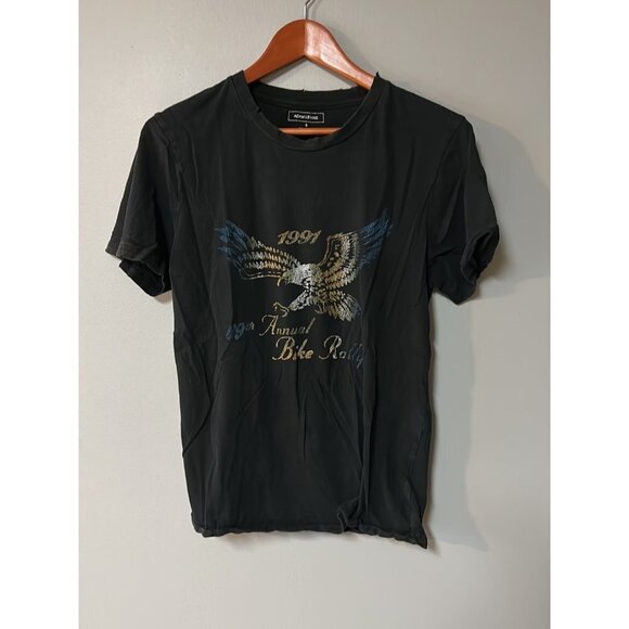 Adult Size S Adam Levine Branded Distressed Bike Rally Shirt - Picture 1 of 6